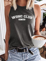 🔥Buy 3 Get 15% Off🔥Retro Funny WDNC Club Menopause Perimenopause Print Tops Tank