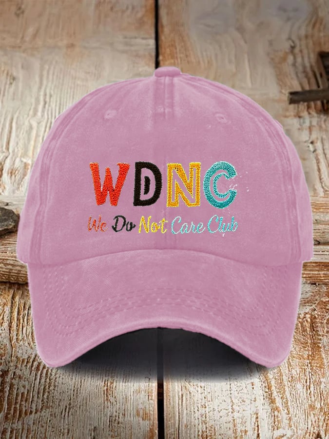 🔥Buy 3 Get 15% Off🔥Unisex  Retro Funny WDNC We Do Not Care Club Menopause Perimenopause Print Baseball Cap