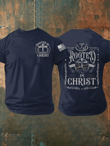Men's Rooted In Christ Short-sleeved T-shirt