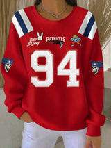 Women's Puerto Rico Print Casual Sweatshirt