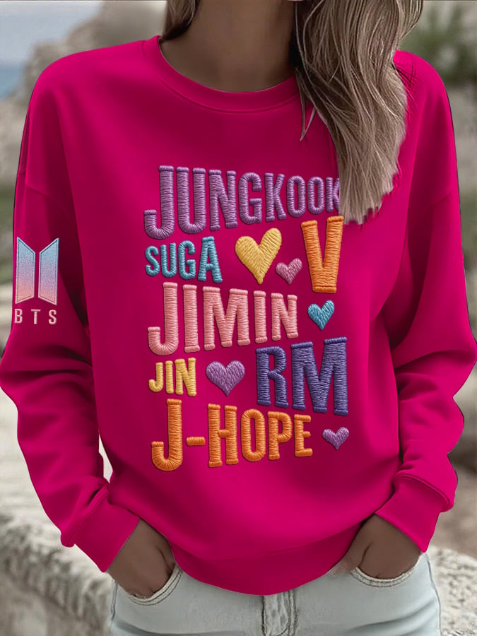Women's BTS Back to Artistic Comfort Sweatshirt