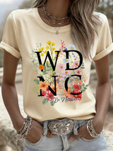 Retro Funny Proud Member Of WDNC Club Menopause Perimenopause Print T-Shirt