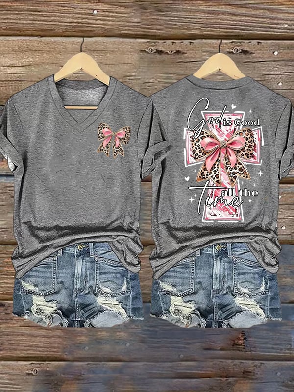 Women's  God is Good' Print T-Shirt