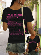 🔥Buy 3 Get 15% Off🔥V-Neck Retro Funny WDNC Club Menopause Perimenopause Print T-Shirt