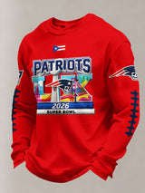 Men's Football Print T-Shirt