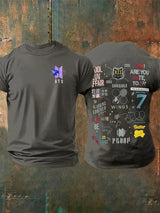 Men's  BTS Print T-Shirt