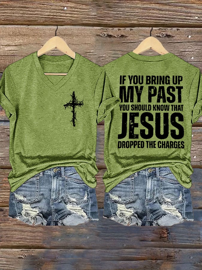 Women'S Casual Faith Short Sleeve T-Shirt