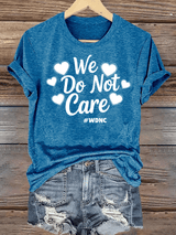 🔥Buy 3 Get 15% Off🔥Women's  Retro Funny Proud Member Of Club We Do Not Care Menopause Perimenopause Print  T-shirt