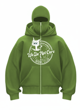 Men's  Zipped Hoodie Of WDNC Club Menopause Perimenopause Print  Hoodie