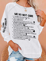 🔥Buy 3 Get 15% Off🔥Retro Funny WDNC Club Menopause Perimenopause Print Sweatshirt