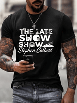 🔥Buy 3 Get 15% Off🔥Men's Retro Last Show Print T-Shirt
