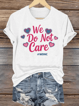 🔥Buy 3 Get 15% Off🔥Women's  Retro Funny Proud Member Of Club We Do Not Care Menopause Perimenopause Print  T-shirt