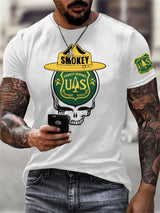 Men's Retro Resist Save The Forest Service Print T-Shirt