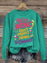 Women's  Retro Funny Proud Member Of Club Menopause Perimenopause Print  Sweatshirt