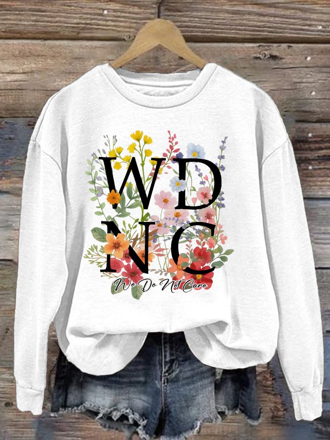 🔥Buy 3 Get 15% Off🔥Retro Funny WDNC Club Menopause Perimenopause Print Sweatshirt