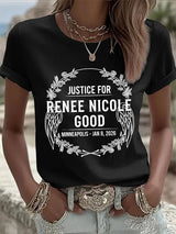 Women's Casual Printed T-Shirt