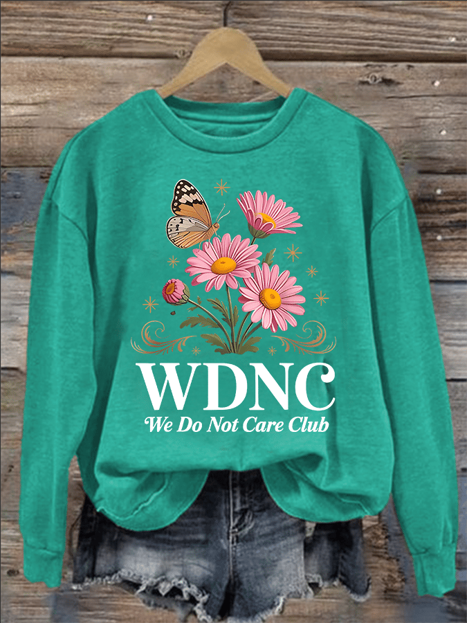 Women's  Retro Funny Proud Member Of Club Menopause Perimenopause Print  Sweatshirt