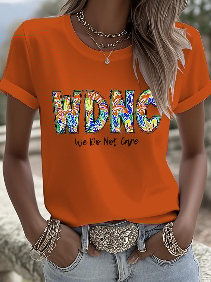 🔥Buy 3 Get 15% Off🔥Women's WDNC Menopause and Perimenopause Print T-Shirt