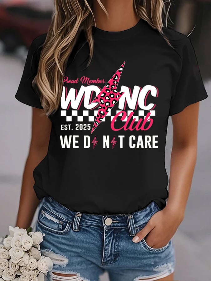 🔥Buy 3 Get 15% Off🔥Women's WDNC Menopause and Perimenopause Print T-Shirt