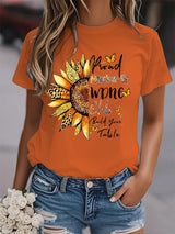 🔥Buy 3 Get 15% Off🔥Women's Sunflower Proud Member Of WDNC Club Print Shirt