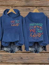 Retro Funny Proud Member Of WDNC Club Menopause Perimenopause Print Hoodie