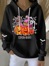 🔥Buy 3 Get 15% Off🔥Women's Halloween WDNC Menopause And Perimenopause Print Sweatshirt