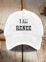 Men's and women's trendy printed hats