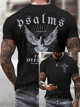 Men'S Casual Faith Print T-Shirt