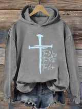 Women's Jesus The Way The Truth The Life Print Sweatshirt