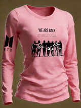 Women's Retro Leisure  Print Shirt