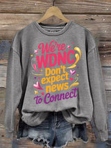 Women's  Retro Funny Proud Member Of Club Menopause Perimenopause Print  Sweatshirt