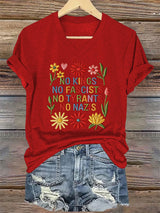 Women's Casual FDT Printed Short-Sleeve T-Shirt