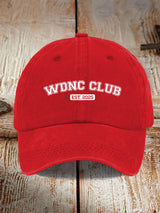 🔥Buy 3 Get 15% Off🔥Retro Funny WDNC Club Menopause Perimenopause Print Baseball Cap