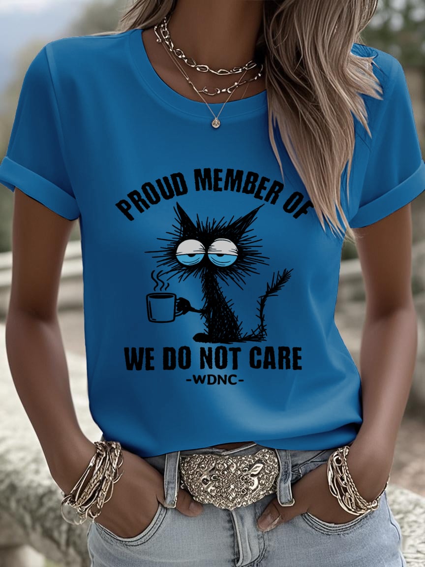 🔥Buy 3 Get 15% Off🔥Women's WDNC Menopause and Perimenopause Print T-Shirt