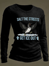 Women's Salt The Streets Print Casual Top