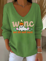 🔥Buy 3 Get 15% Off🔥Women's Halloween WDNC Menopause And Perimenopause Print T-Shirt