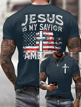 Men'S Casual Faith Short-Sleeved T-Shirt