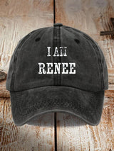 Men's and women's trendy printed hats