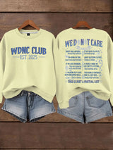 🔥Buy 3 Get 15% Off🔥Women's  WDNC Menopause And Perimenopause Print Sweatshirt