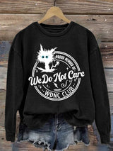 🔥Buy 3 Get 15% Off🔥Retro Funny Proud Member Of WDNC Club Menopause Perimenopause Print Sweatshirt