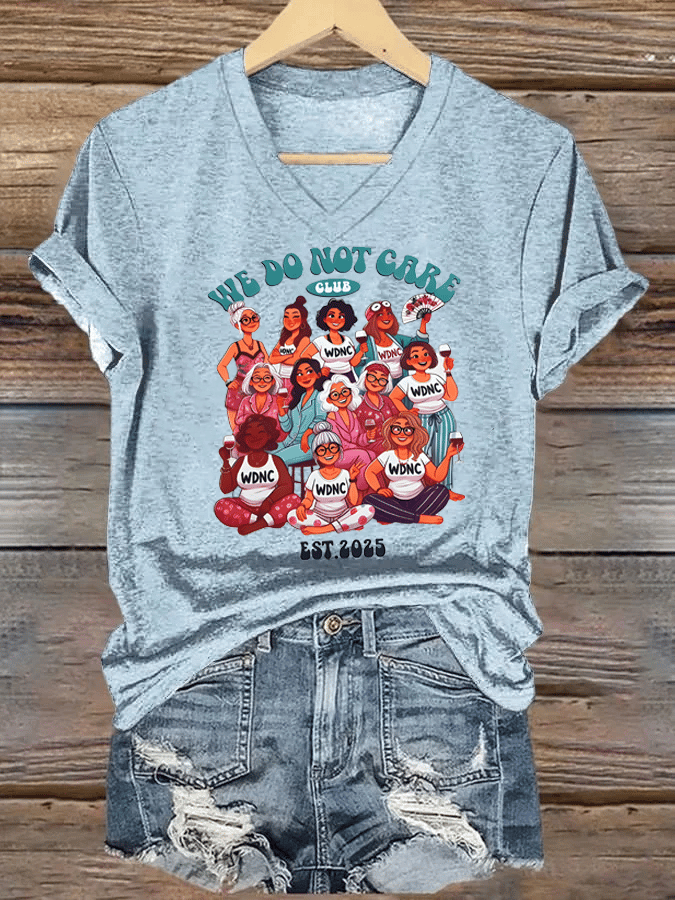 Women's  We overlook printed T-shirts