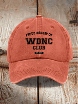 Unisex  Retro Funny Proud Member Of Club We Do Not Care Menopause Perimenopause Print  Hat