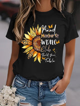 🔥Buy 3 Get 15% Off🔥Women's Sunflower Proud Member Of WDNC Club Print Shirt