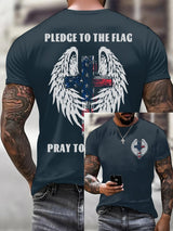 Men'S Casual Faith Print T-Shirt