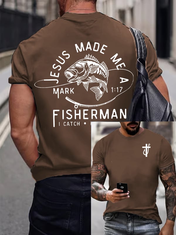 Men'S Casual Faith Short-Sleeved T-Shirt