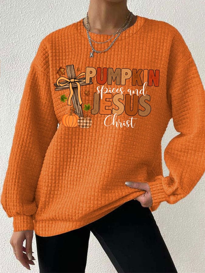 Women'S Casual Faith Sweatshirt