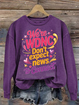 Women's  Retro Funny Proud Member Of Club Menopause Perimenopause Print  Sweatshirt