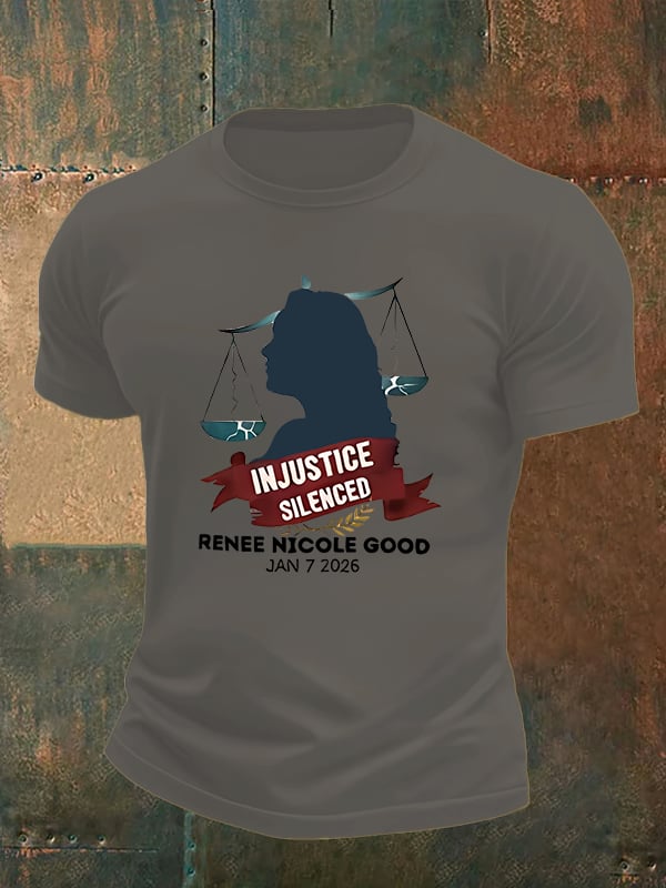 Men's  Justice for Renee Nicole Good T-Shirt