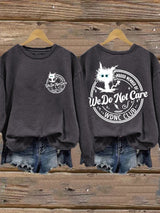 🔥Buy 3 Get 15% Off🔥Retro Funny Proud Member Of WDNC Club Menopause Perimenopause Print Sweatshirt