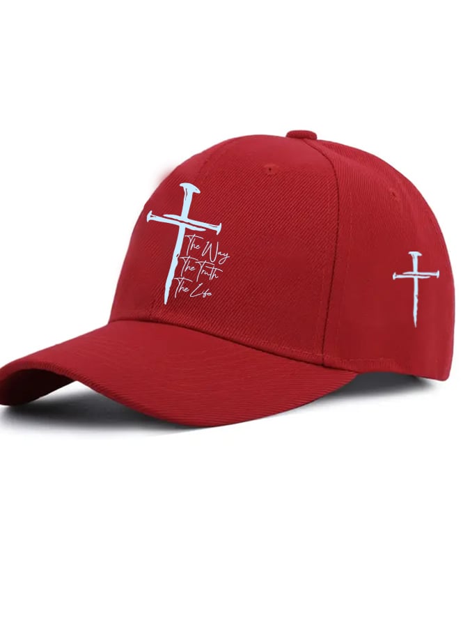 Unisex The Way The Truth The Life Print Baseball Cap